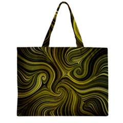 Electric Field Art Xlviii Zipper Mini Tote Bag by okhismakingart