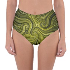 Electric Field Art Xlviii Reversible High-waist Bikini Bottoms by okhismakingart