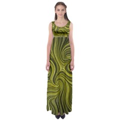 Electric Field Art Xlviii Empire Waist Maxi Dress by okhismakingart