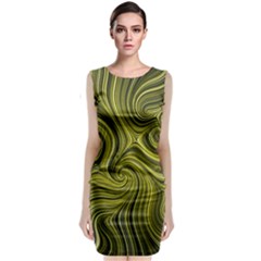 Electric Field Art Xlviii Classic Sleeveless Midi Dress by okhismakingart