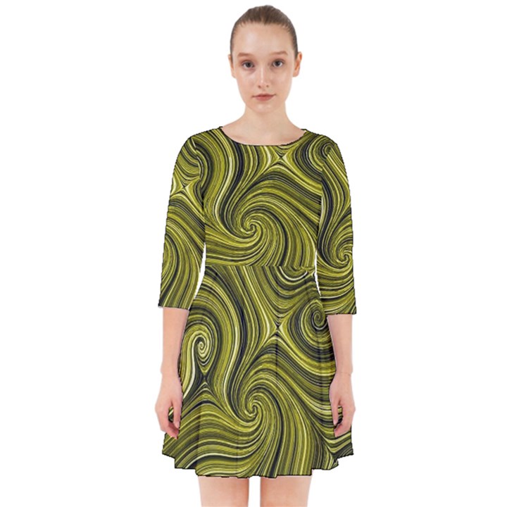 Electric Field Art XLVIII Smock Dress