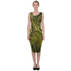 Electric Field Art Xlviii Sleeveless Pencil Dress