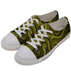 Electric Field Art Xlviii Women s Low Top Canvas Sneakers by okhismakingart