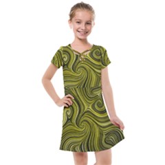 Electric Field Art Xlviii Kids  Cross Web Dress