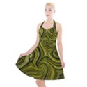 Electric Field Art XLVIII Halter Party Swing Dress  View1