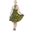 Electric Field Art XLVIII Halter Party Swing Dress  View2