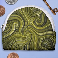 Electric Field Art Xlviii Horseshoe Style Canvas Pouch