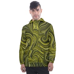 Electric Field Art Xlviii Men s Front Pocket Pullover Windbreaker