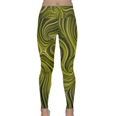 Electric Field Art Xlviii Lightweight Velour Classic Yoga Leggings by okhismakingart