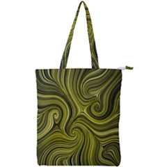 Electric Field Art Xlviii Double Zip Up Tote Bag by okhismakingart