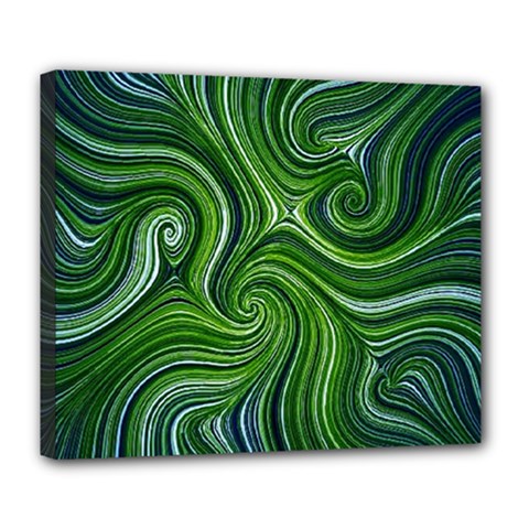 Electric Field Art Xlix Deluxe Canvas 24  X 20  (stretched) by okhismakingart