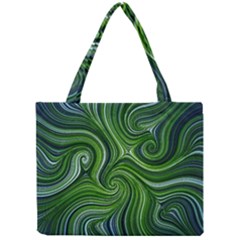 Electric Field Art Xlix Mini Tote Bag by okhismakingart