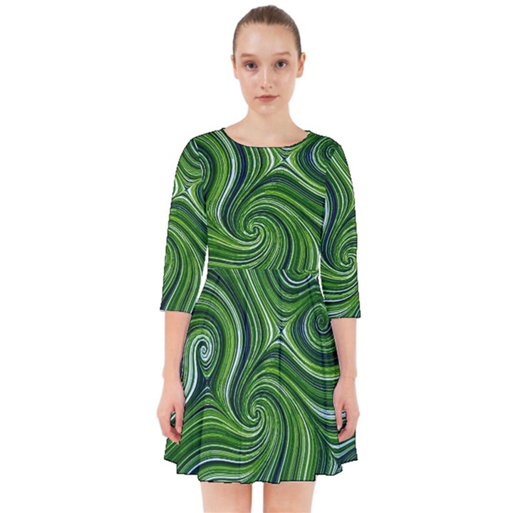 Electric Field Art XLIX Smock Dress