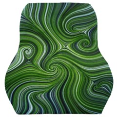 Electric Field Art Xlix Car Seat Back Cushion  by okhismakingart