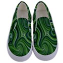 Electric Field Art XLIX Kids  Canvas Slip Ons View1