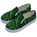 Electric Field Art XLIX Kids  Canvas Slip Ons View2