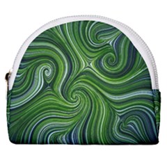 Electric Field Art Xlix Horseshoe Style Canvas Pouch by okhismakingart