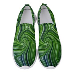 Electric Field Art Xlix Women s Slip On Sneakers