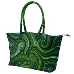 Electric Field Art Xlix Canvas Shoulder Bag by okhismakingart