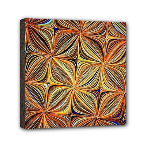 Electric Field Art Xlvii Mini Canvas 6  X 6  (stretched) by okhismakingart