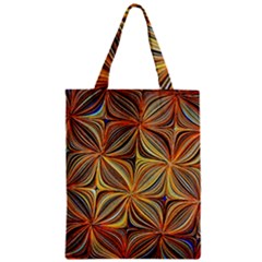 Electric Field Art Xlvii Zipper Classic Tote Bag by okhismakingart