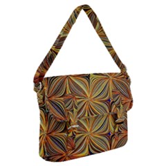 Electric Field Art Xlvii Buckle Messenger Bag by okhismakingart