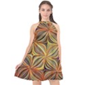 Electric Field Art XLVII Halter Neckline Chiffon Dress  View1