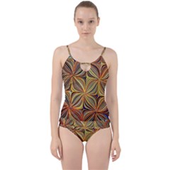 Electric Field Art Xlvii Cut Out Top Tankini Set by okhismakingart