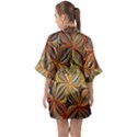 Electric Field Art XLVII Quarter Sleeve Kimono Robe View2