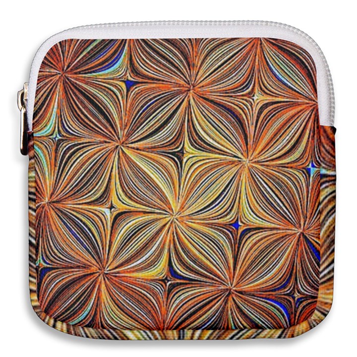 Electric Field Art XLVII Mini Square Pouch