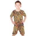 Electric Field Art XLVII Kids  Tee and Shorts Set View1