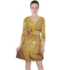 Electric Field Art L Ruffle Dress by okhismakingart