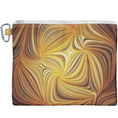 Electric Field Art L Canvas Cosmetic Bag (xxxl)