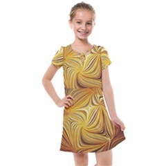 Electric Field Art L Kids  Cross Web Dress