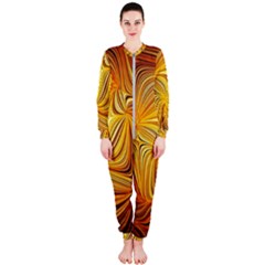 Electric Field Art Li Onepiece Jumpsuit (ladies)  by okhismakingart