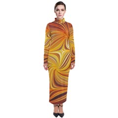 Electric Field Art Li Turtleneck Maxi Dress