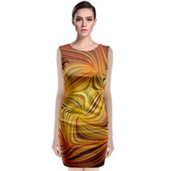 Electric Field Art Li Classic Sleeveless Midi Dress by okhismakingart