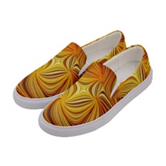 Electric Field Art Li Women s Canvas Slip Ons by okhismakingart