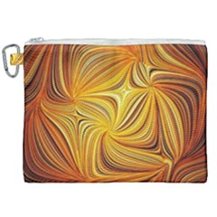 Electric Field Art Li Canvas Cosmetic Bag (xxl) by okhismakingart