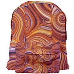 Electric Field Art Liii Giant Full Print Backpack by okhismakingart