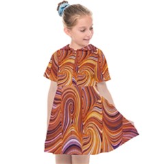 Electric Field Art Liii Kids  Sailor Dress