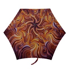 Electric Field Art Liv Mini Folding Umbrellas by okhismakingart