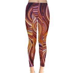 Electric Field Art Liv Leggings  by okhismakingart