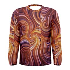 Electric Field Art Liv Men s Long Sleeve Tee by okhismakingart