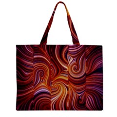 Electric Field Art Liv Zipper Mini Tote Bag by okhismakingart