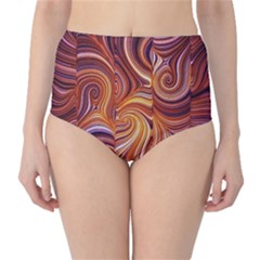 Electric Field Art Liv Classic High-waist Bikini Bottoms by okhismakingart