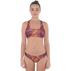 Electric Field Art Liv Cross Back Hipster Bikini Set by okhismakingart