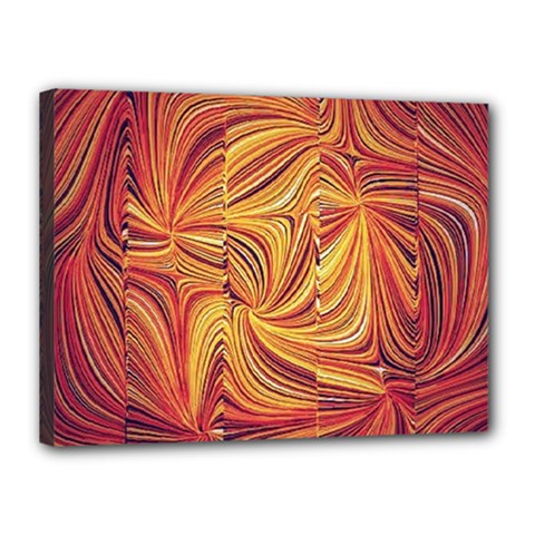 Electric Field Art Lv Canvas 16  X 12  (stretched) by okhismakingart