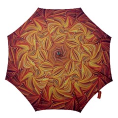 Electric Field Art Lv Hook Handle Umbrellas (large) by okhismakingart