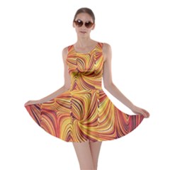 Electric Field Art Lv Skater Dress by okhismakingart